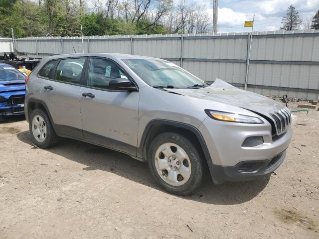 2016 Jeep Cherokee Sport VIN: 1C4PJMAB3GW372233 Lot: 52800514