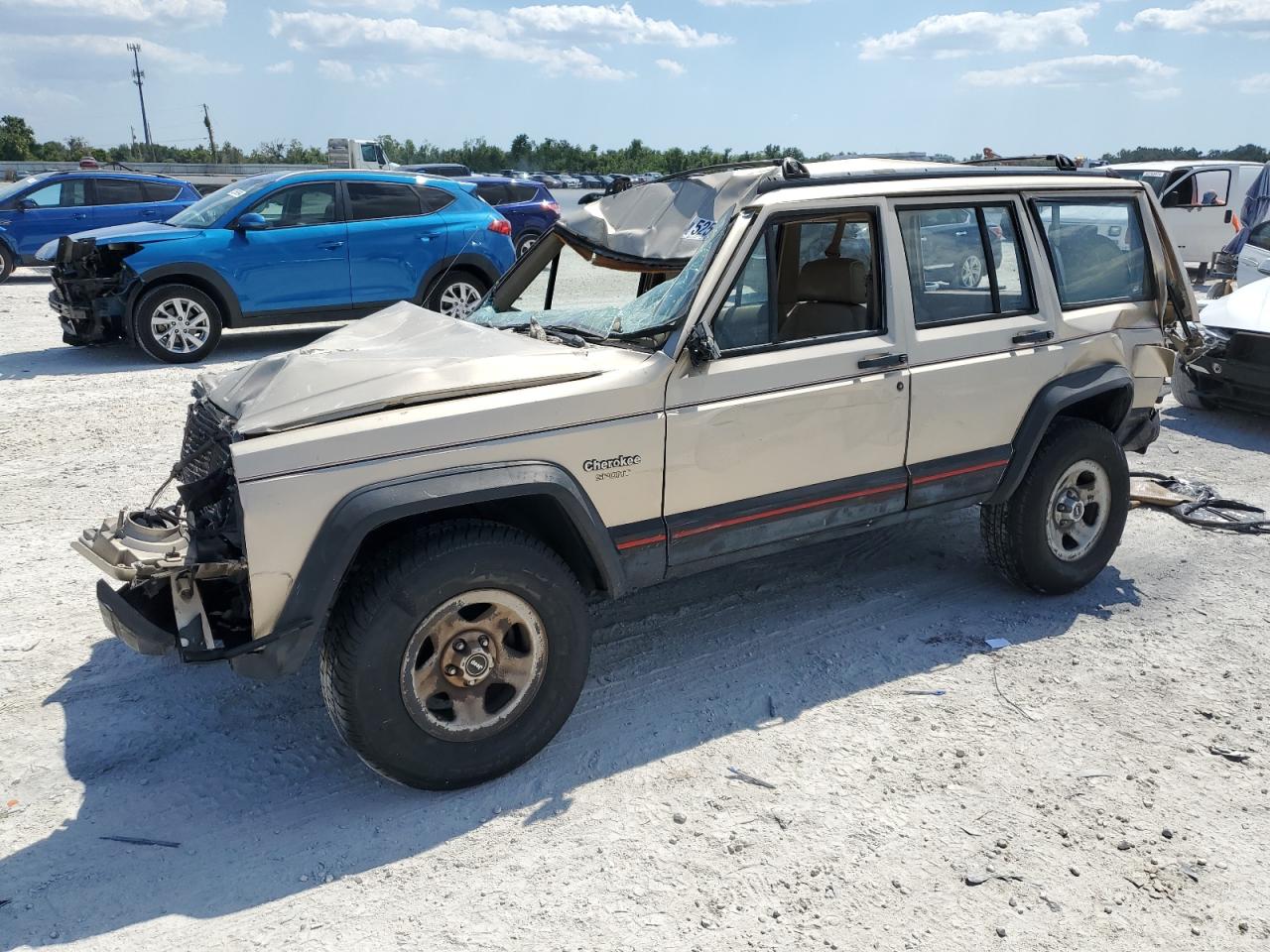 1J4FT68S7PL643443 1993 Jeep Cherokee Sport