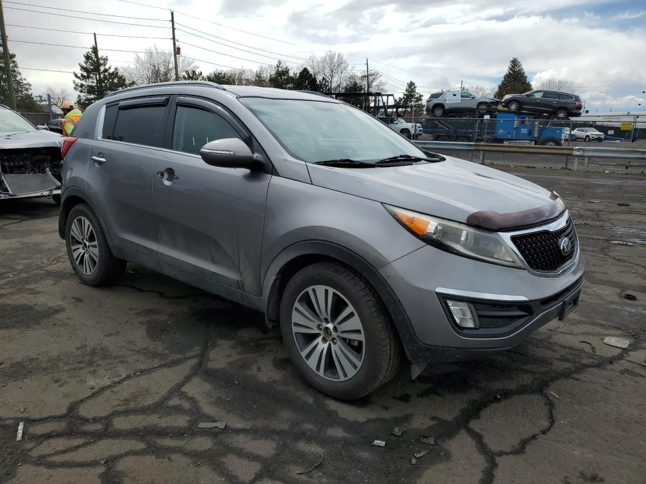 2014 Kia Sportage Ex vin: KNDPC3ACXE7582509