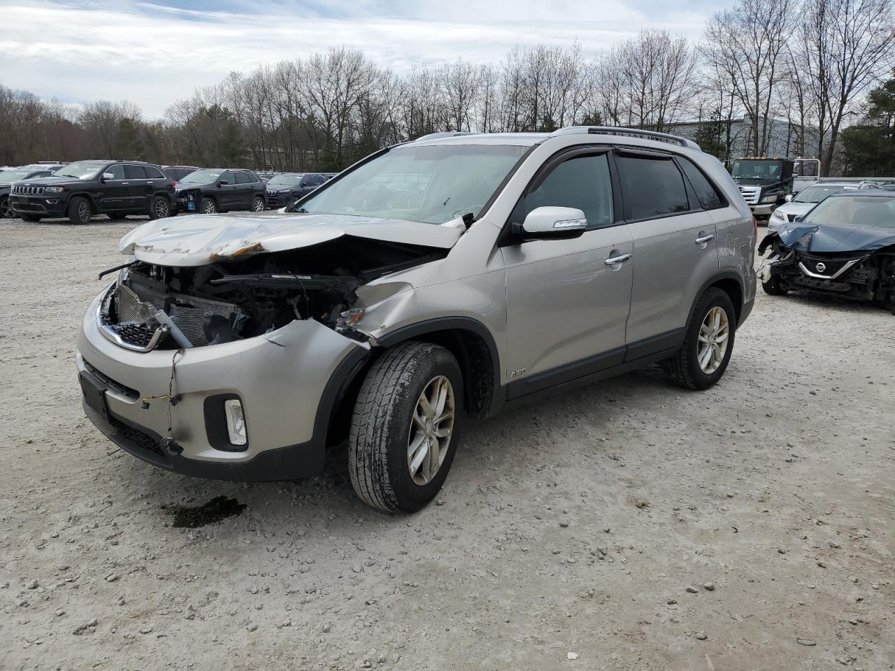 5XYKTCA67EG504079 2014 Kia Sorento Lx