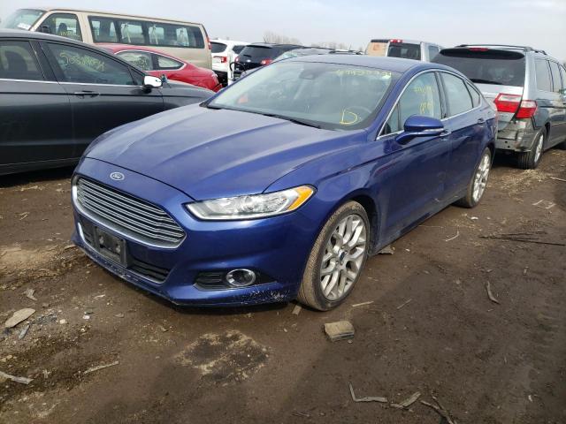Lot #2475919844 2013 FORD FUSION TIT salvage car
