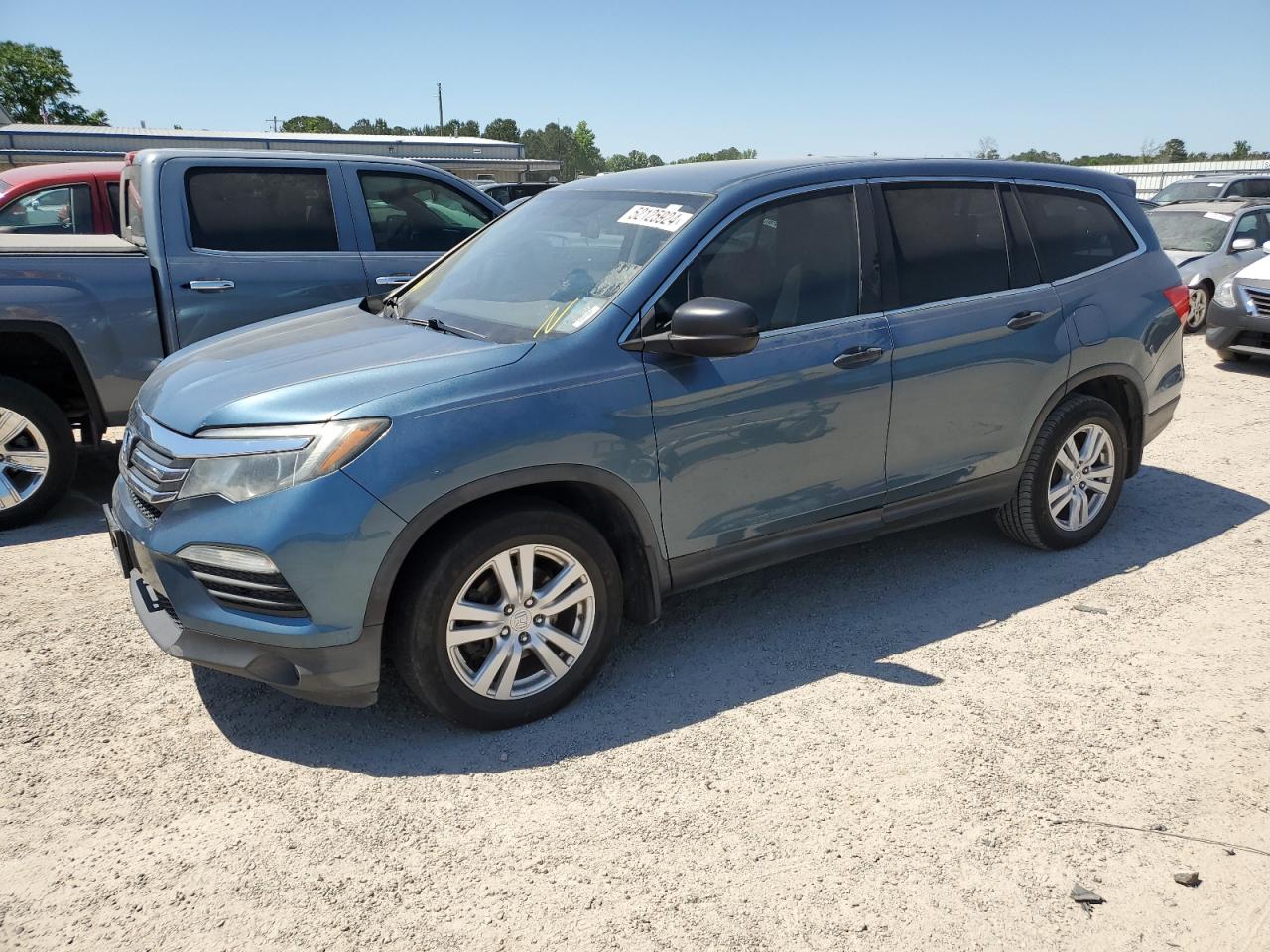 2016 Honda Pilot Lx vin: 5FNYF5H10GB015766