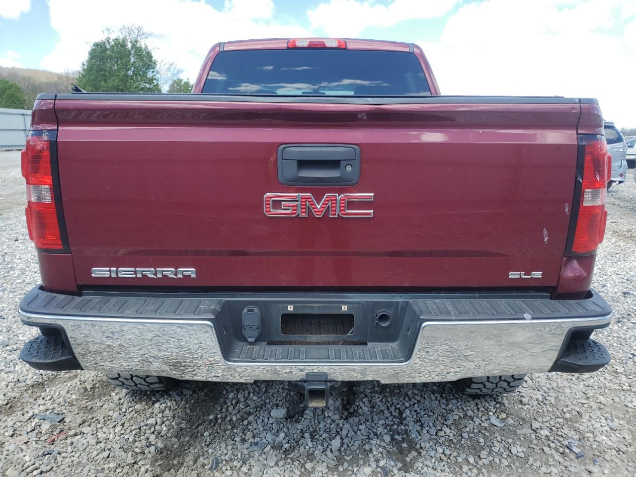 2015 GMC Sierra K1500 Sle vin: 3GTU2UECXFG109284