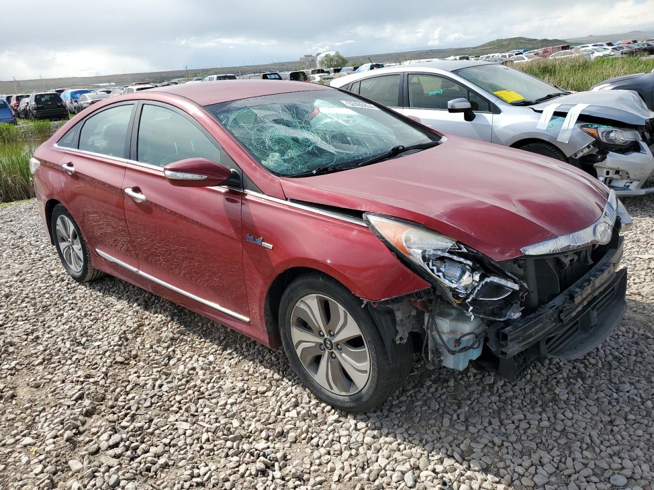 KMHEC4A46DA081166 2013 Hyundai Sonata Hybrid