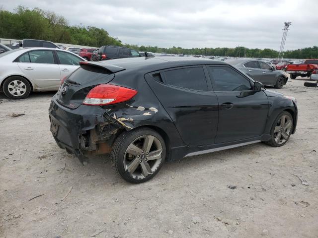 2014 Hyundai Veloster Turbo VIN: KMHTC6AEXEU205595 Lot: 50649554