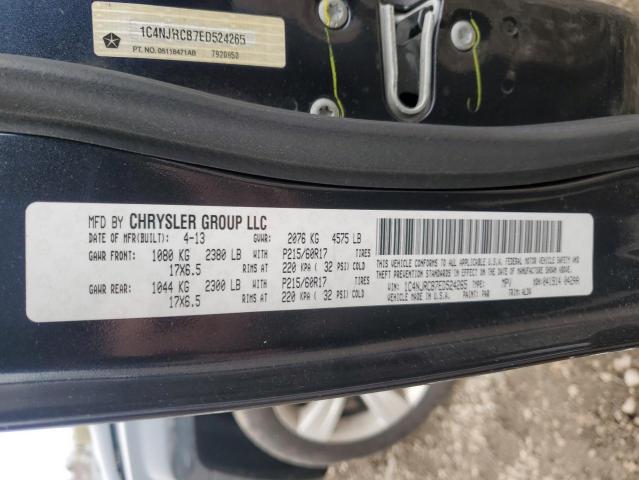 1C4NJRCB7ED524265 2014 Jeep Patriot Limited