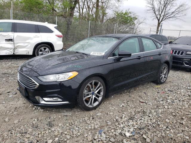 Lot #2459889955 2017 FORD FUSION SE salvage car
