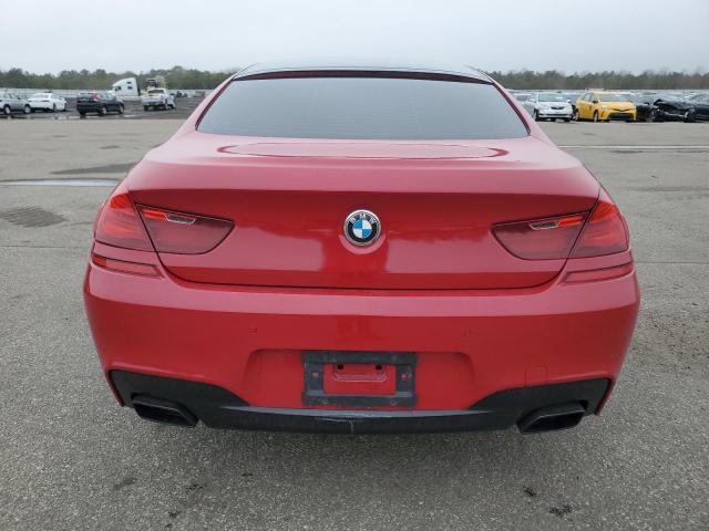  BMW 6 SERIES 2014 Red