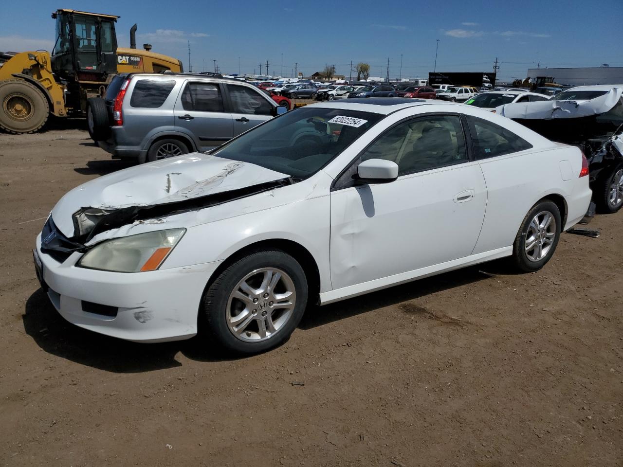 1HGCM72647A020186 2007 Honda Accord Ex