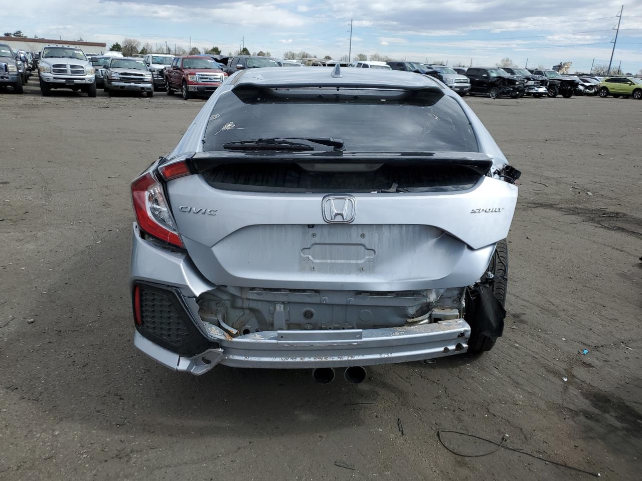 SHHFK7H4XKU215456 2019 Honda Civic Sport