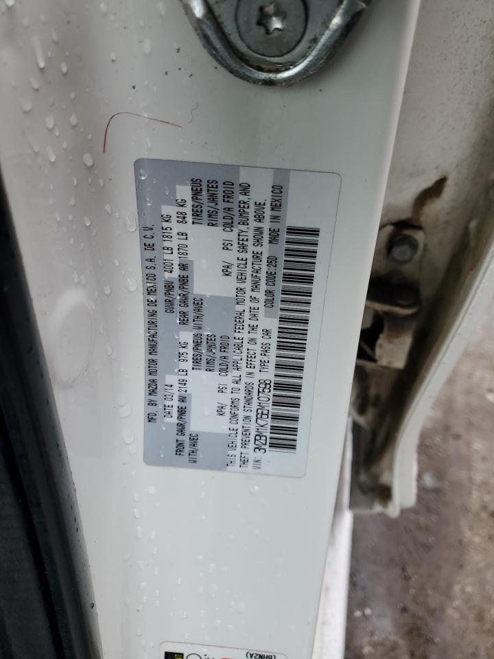 3MZBM1K76EM107598 2014 Mazda 3 Sport