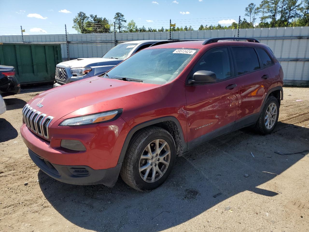 2017 Jeep Cherokee Sport vin: 1C4PJLAB2HW650115