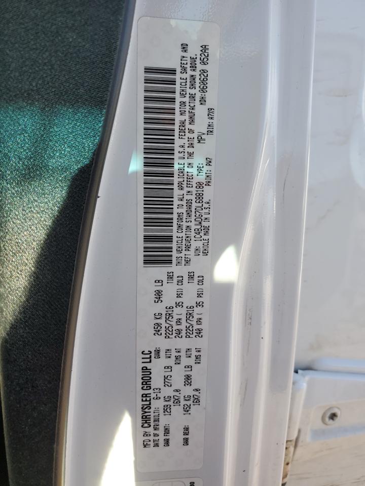 1C4BJWDG7DL688180 2013 Jeep Wrangler Unlimited Sport