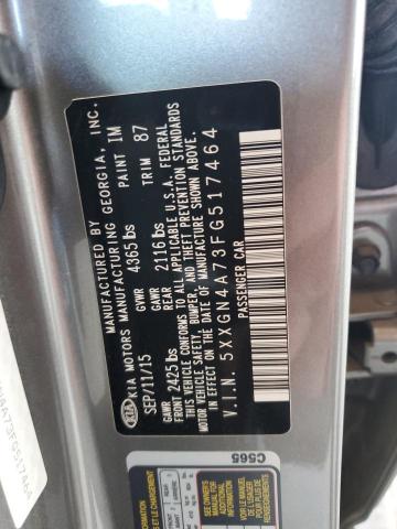 2015 KIA OPTIMA EX - 5XXGN4A73FG517464