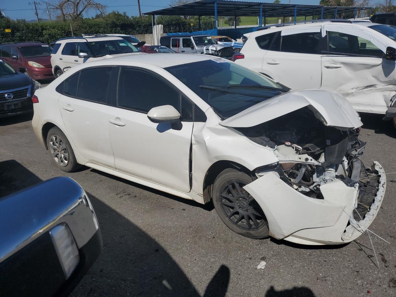 Lot #2517561130 2021 TOYOTA COROLLA LE