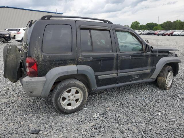 JEEP LIBERTY SP 2007 black  gas 1J4GL48K37W508855 photo #4