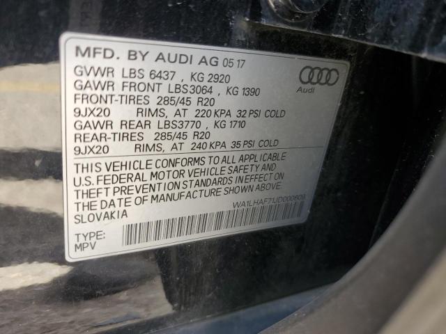 WA1LHAF71JD000609 2018 AUDI Q7 - Image 14