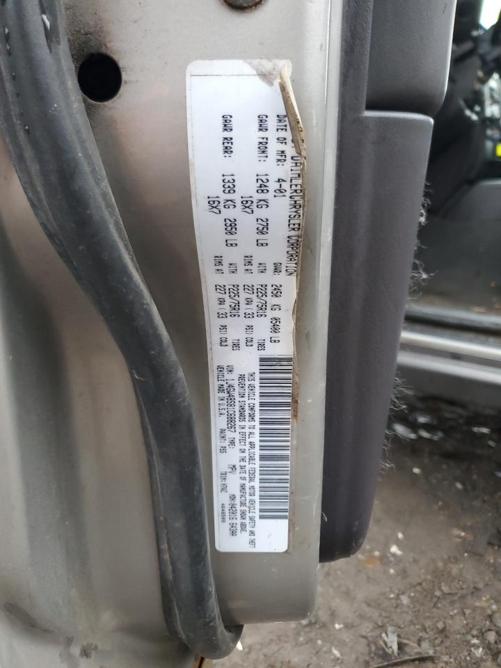 1J4GW48S81C688267 2001 Jeep Grand Cherokee Laredo