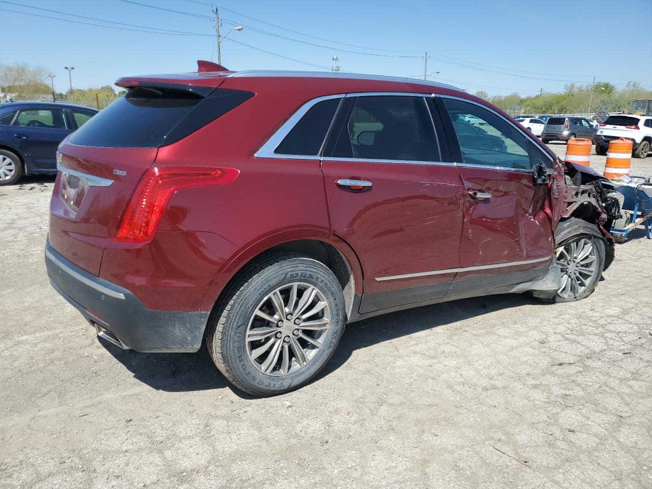 1GYKNBRSXHZ148636 2017 Cadillac Xt5 Luxury