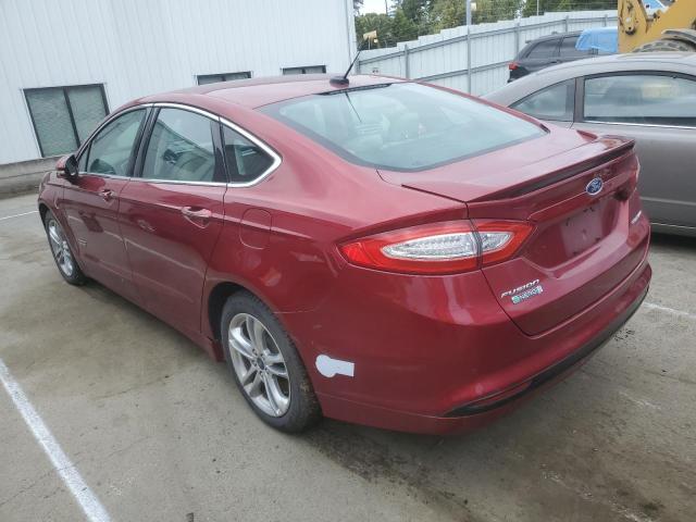 FORD FUSION TIT 2016 red  hybrid engine 3FA6P0SU1GR125384 photo #3