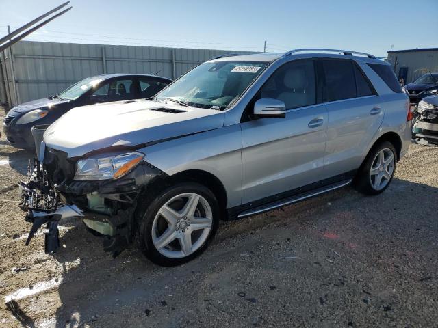 Lot #2462037537 2015 MERCEDES-BENZ ML 400 4MA salvage car