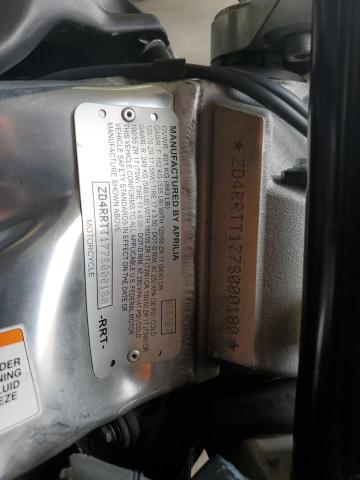 2007 APRILIA TUONO 1000 - ZD4RRTT177S000180