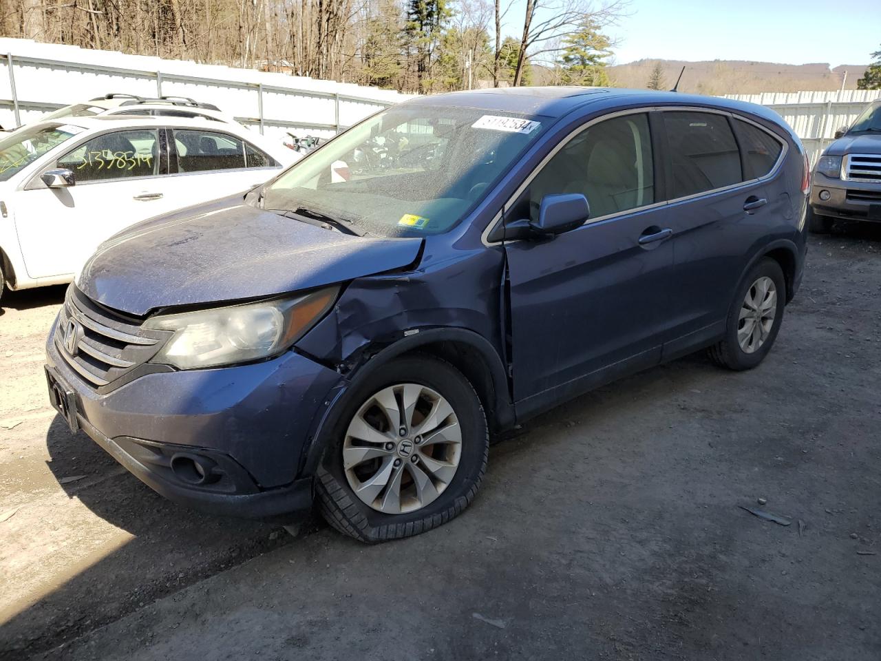 2HKRM4H54EH630696 2014 Honda Cr-V Ex