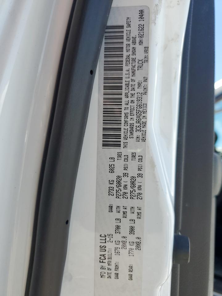 3C6JR6AG5FG619312 2015 Ram 1500 St