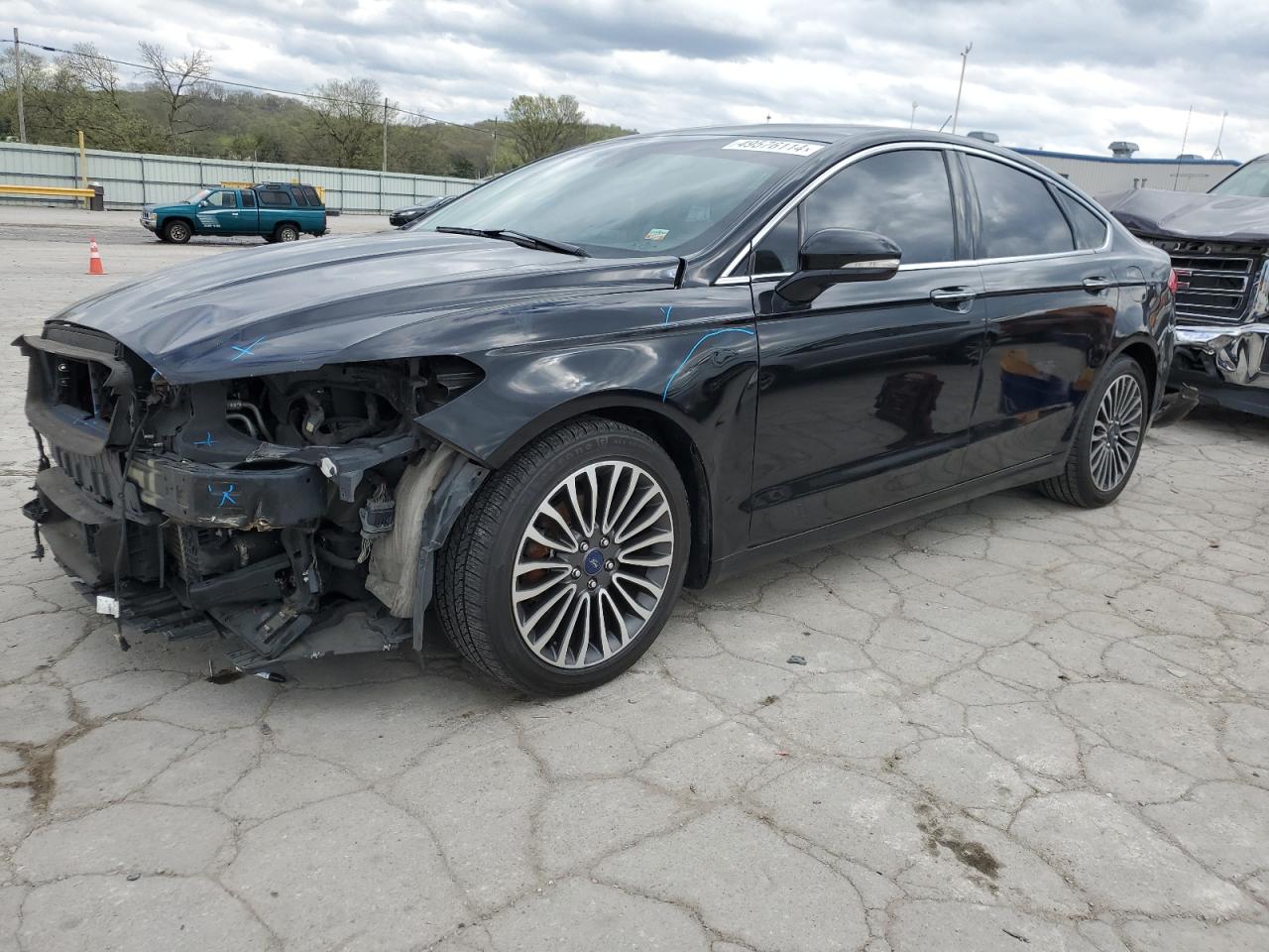 Lot #2489958734 2017 FORD FUSION TIT