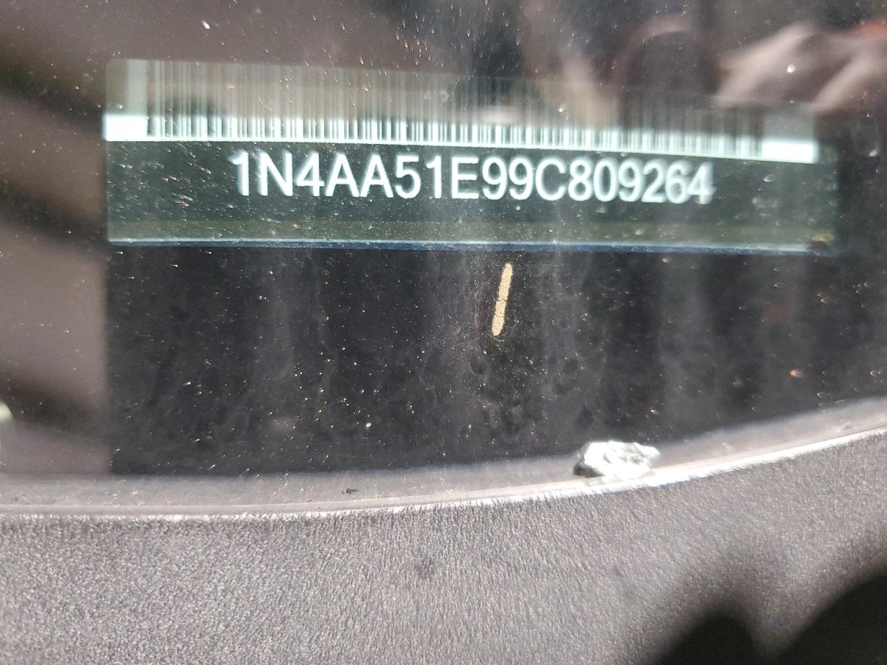 1N4AA51E99C809264 2009 Nissan Maxima S