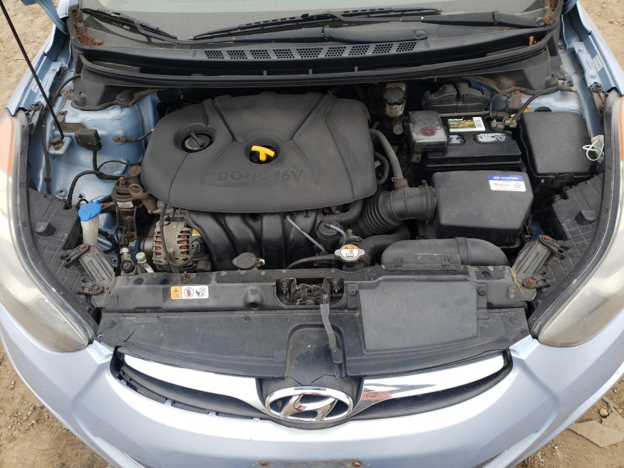 KMHDH4AE9CU449956 2012 Hyundai Elantra Gls