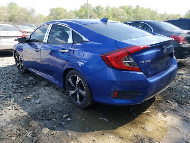 Vin: 2hgfc1f9xgh643220, lot: 51638324, honda civic touring 20162