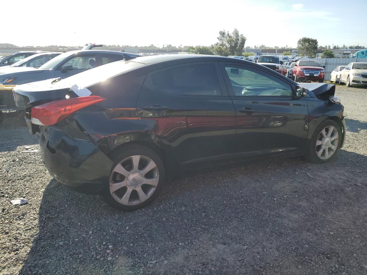 KMHDH4AE1CU337085 2012 Hyundai Elantra Gls