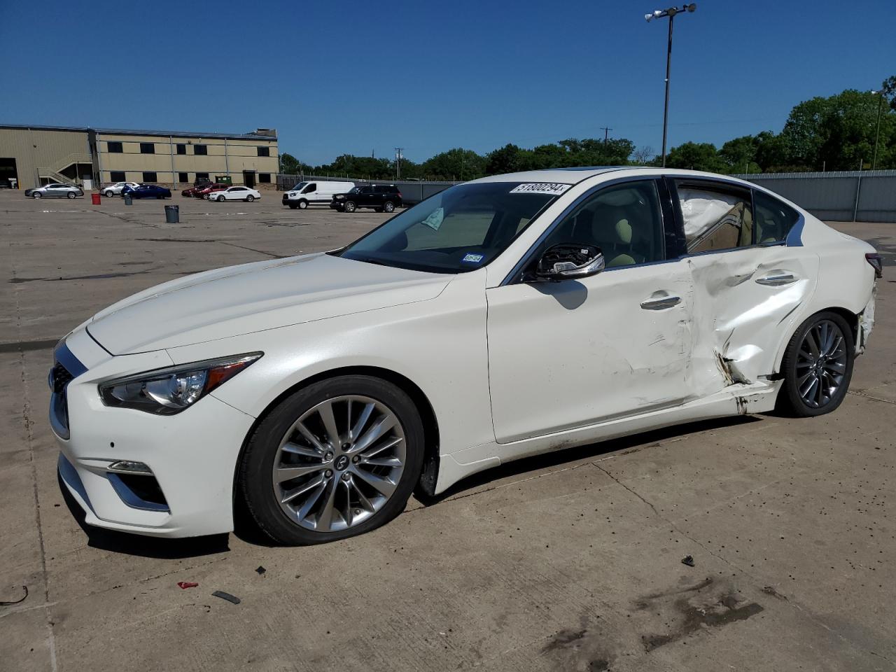 JN1EV7AP5JM354606 2018 Infiniti Q50 Luxe