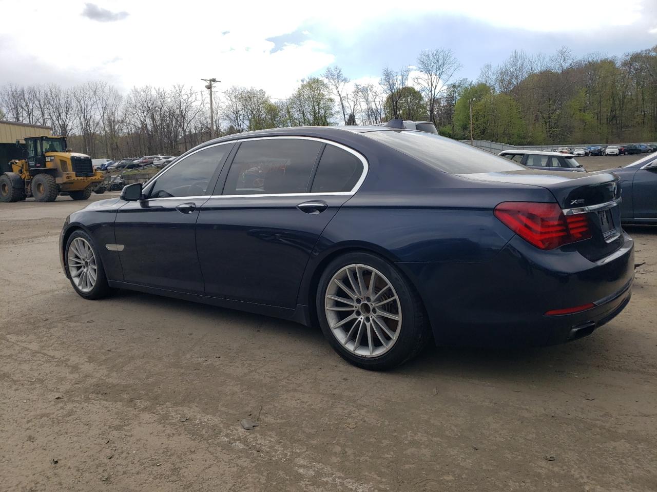 2013 BMW 750 Lxi vin: WBAYF8C54DDE59313