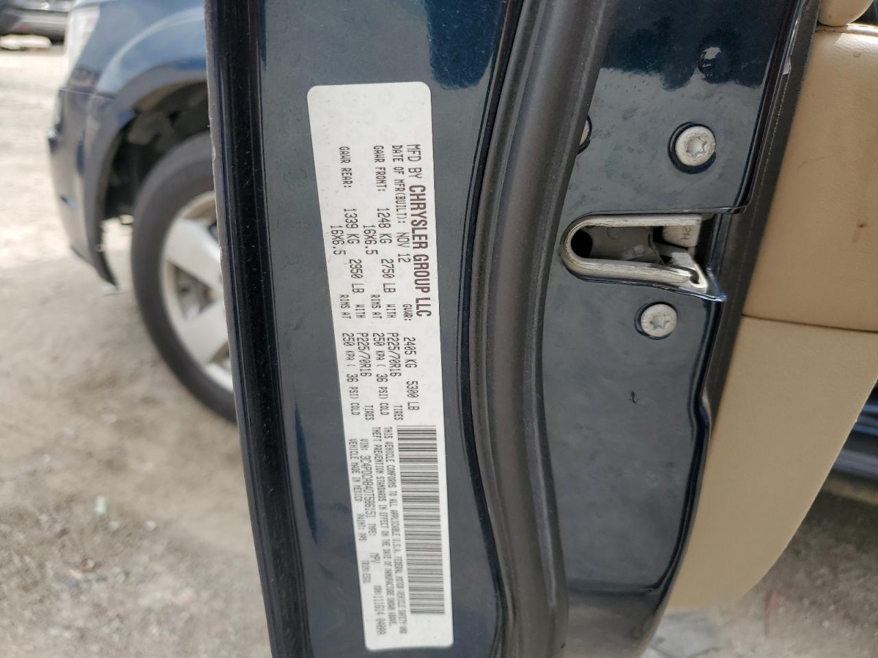 3C4PDCAB4DT586151 2013 Dodge Journey Se