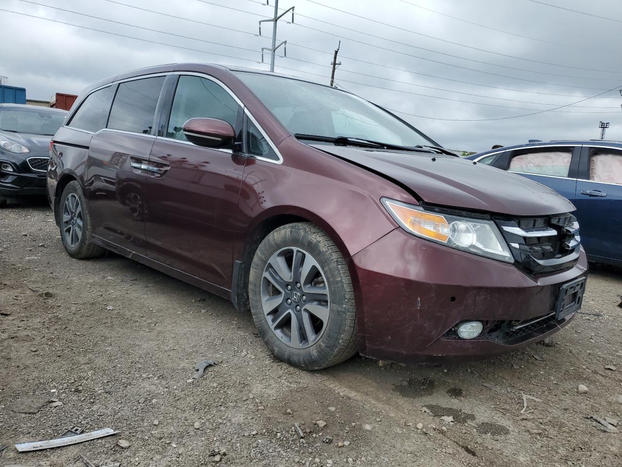 5FNRL5H94FB049081 2015 Honda Odyssey Touring