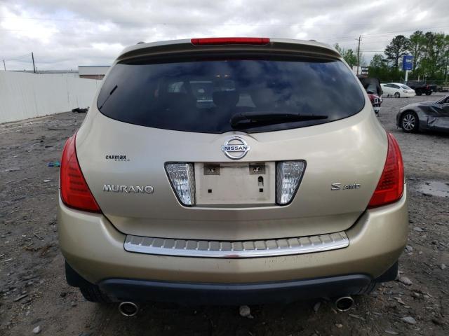 2007 Nissan Murano Sl VIN: JN8AZ08W87W637930 Lot: 49389874