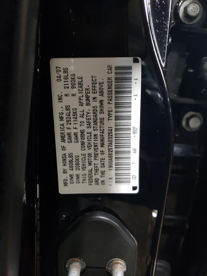 19UUA66257A032541 2007 Acura Tl