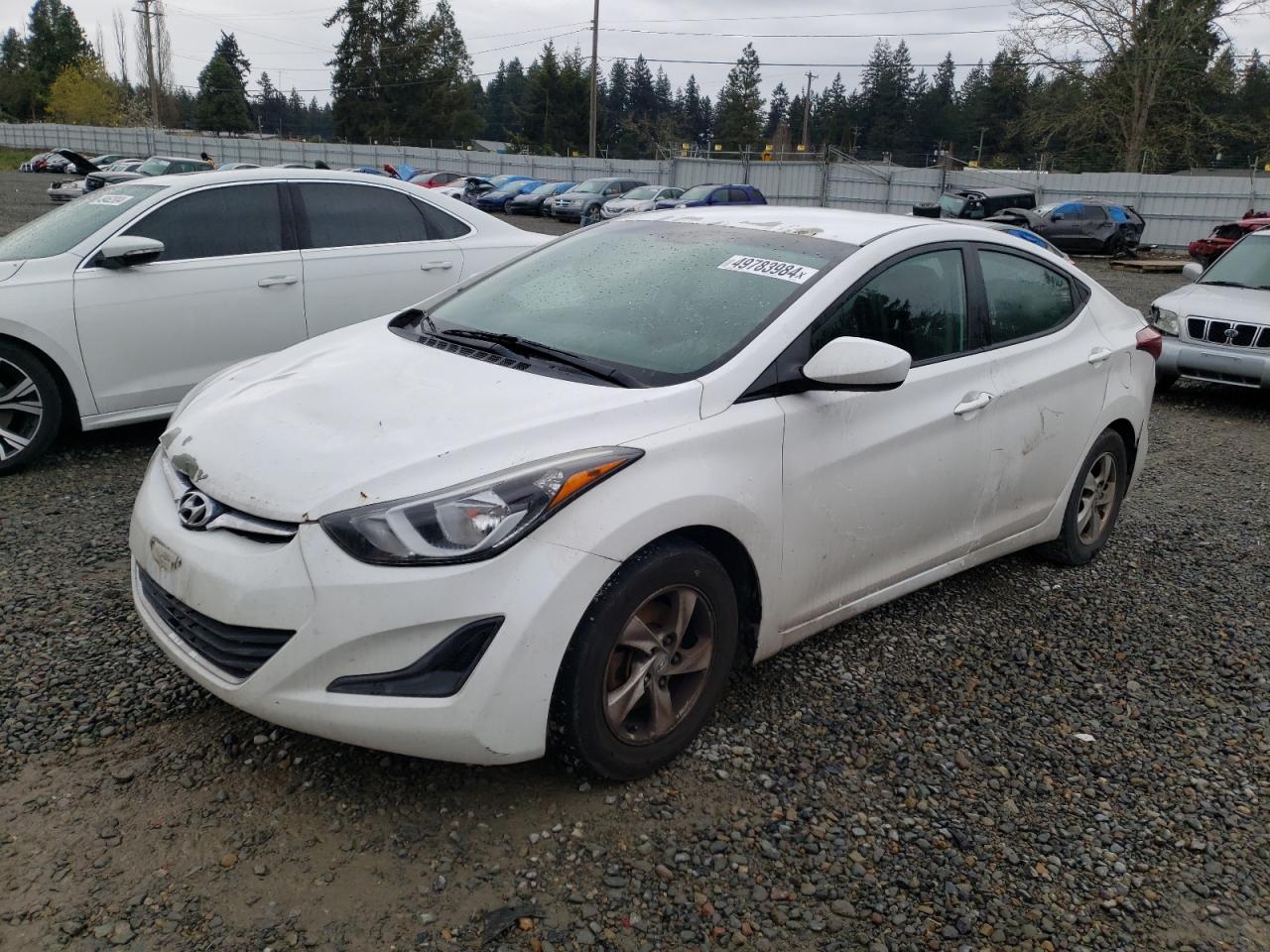 2015 Hyundai Elantra Se vin: 5NPDH4AE3FH573014