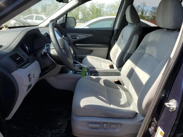 2017 Honda Pilot Ex VIN: 5FNYF6H46HB089842 Lot: 52330364