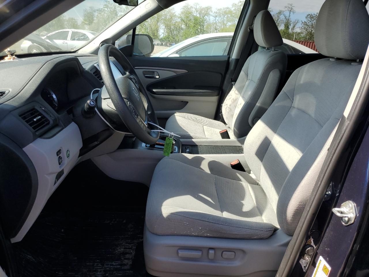 5FNYF6H46HB089842 2017 Honda Pilot Ex