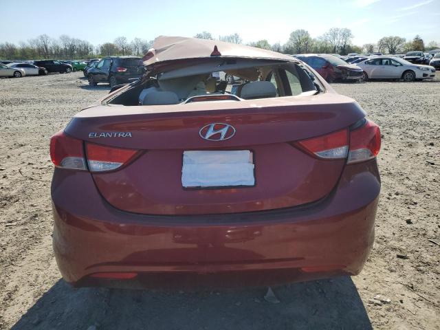 2011 Hyundai Elantra Gls VIN: KMHDH4AE3BU091655 Lot: 50617234