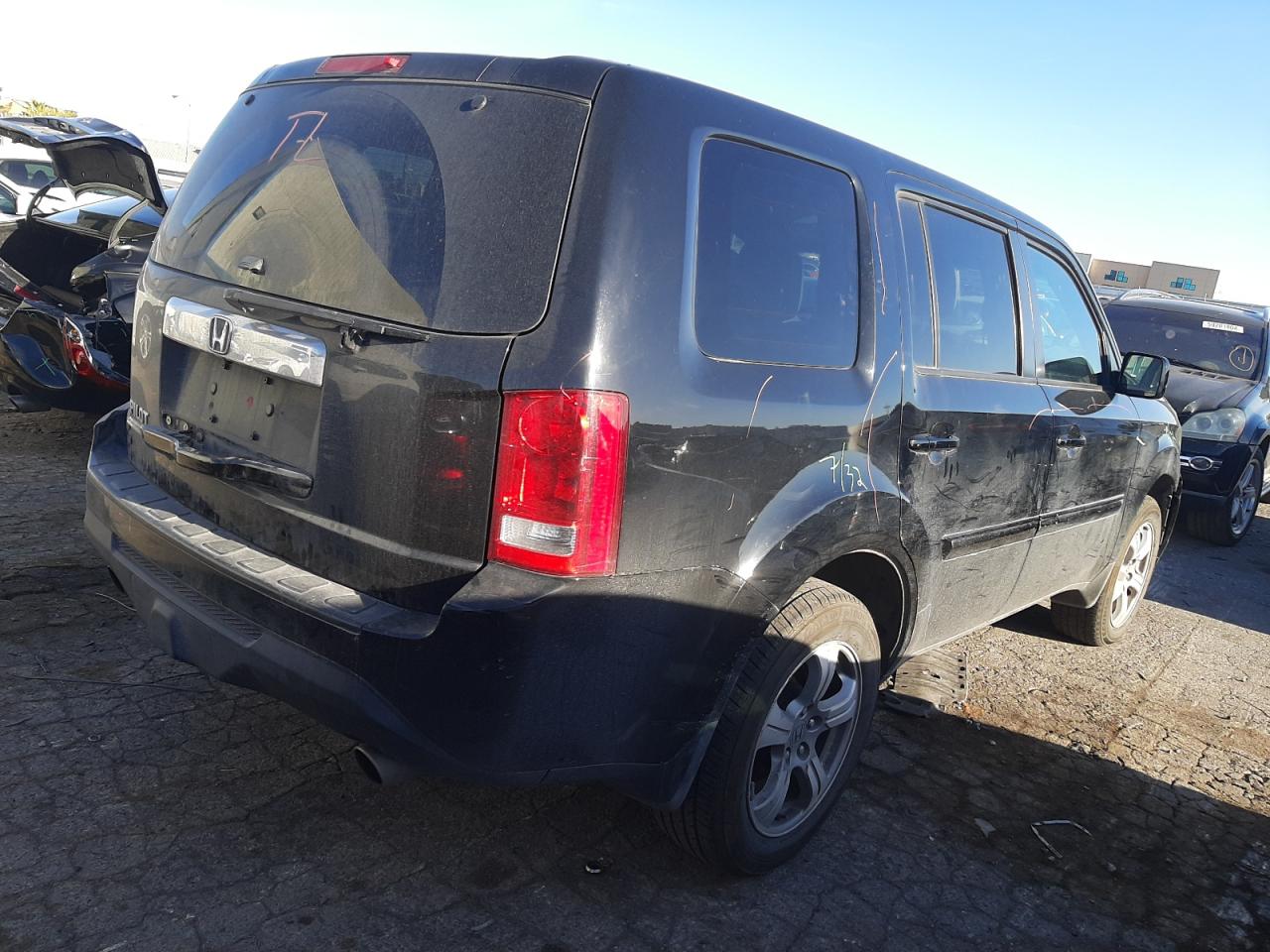 5FNYF3H49DB040210 2013 Honda Pilot Ex