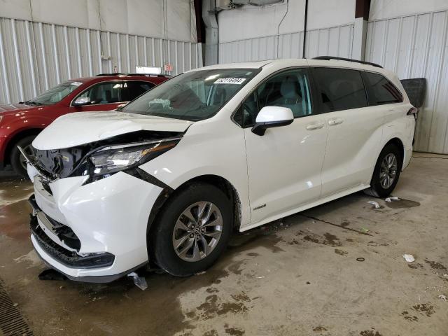 2021 Toyota Sienna Le VIN: 5TDBRKEC3MS009985 Lot: 52116494