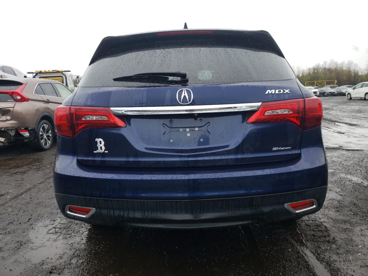 5FRYD4H48EB005721 2014 Acura Mdx Technology