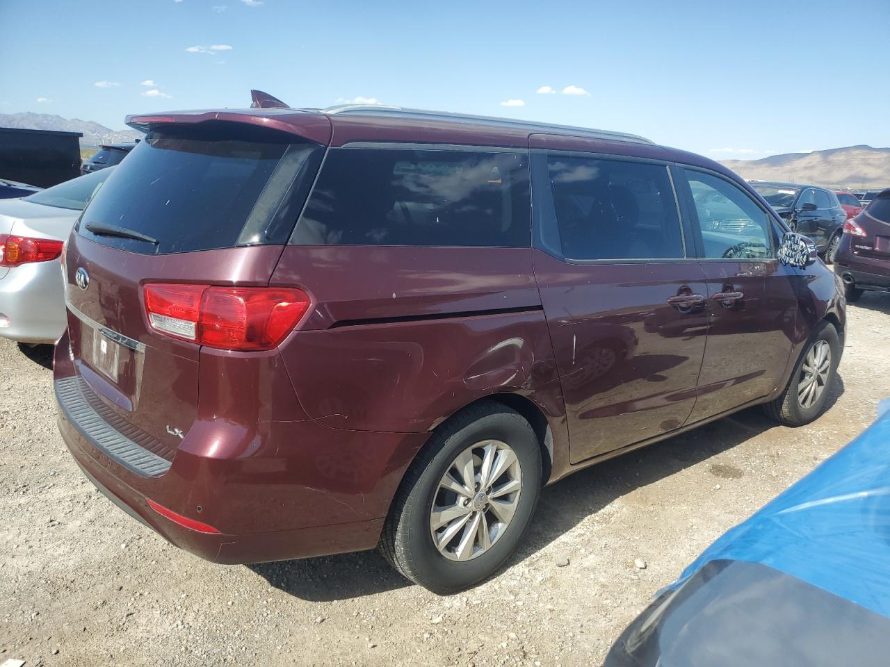 2016 Kia Sedona Lx vin: KNDMB5C10G6151151