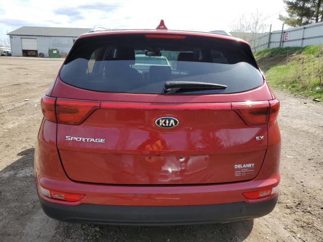  KIA SPORTAGE 2019 Красный