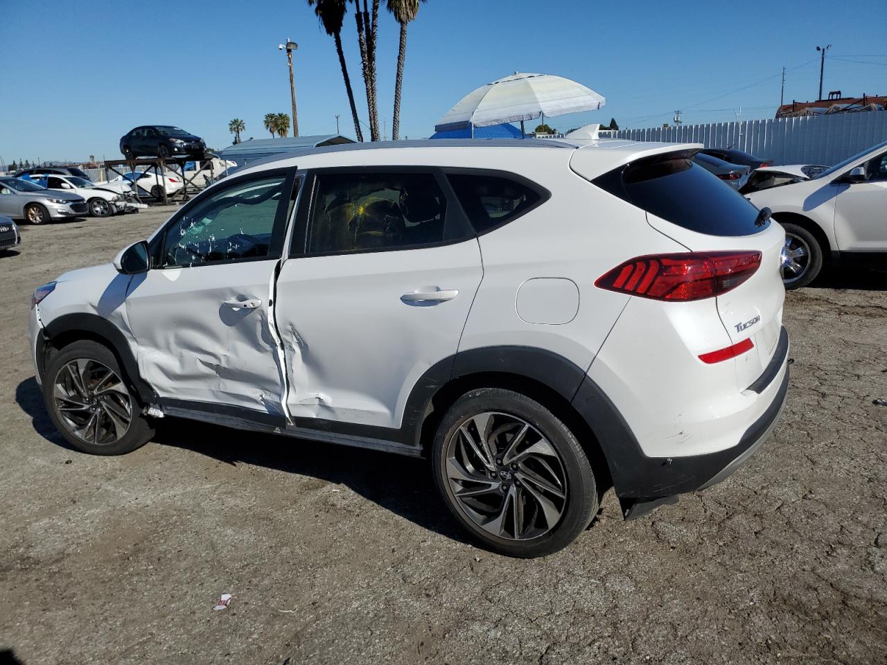 KM8J33ALXLU155542 2020 Hyundai Tucson Limited