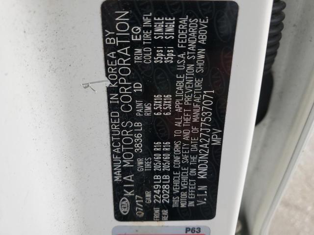 2018 Kia Soul VIN: KNDJN2A27J7537071 Lot: 50785664